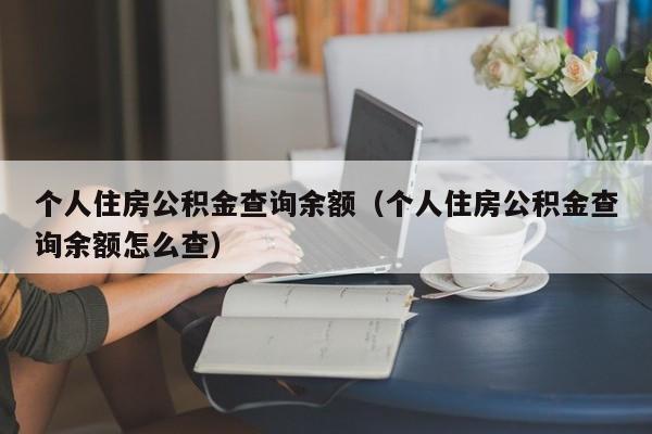 个人住房公积金查询余额（个人住房公积金查询余额怎么查）