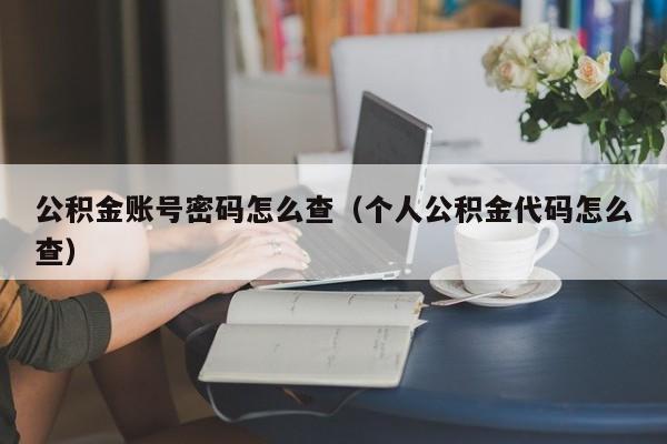 公积金账号密码怎么查（个人公积金代码怎么查）