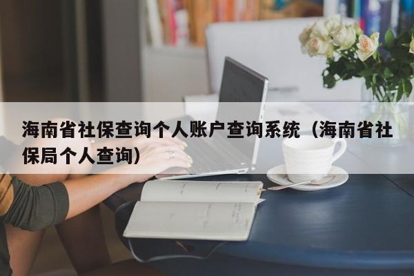 海南省社保查询个人账户查询系统（海南省社保局个人查询）