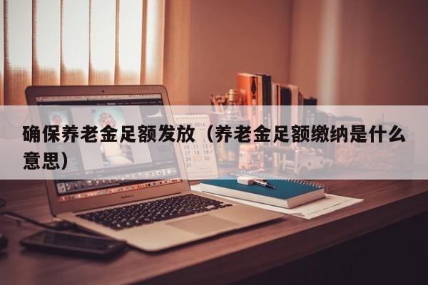 确保养老金足额发放（养老金足额缴纳是什么意思）