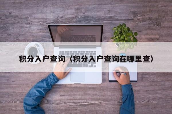 积分入户查询（积分入户查询在哪里查）