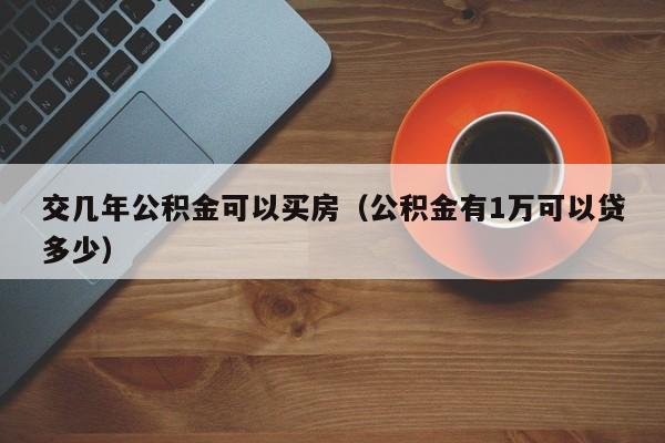 交几年公积金可以买房（公积金有1万可以贷多少）