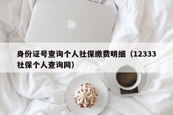 身份证号查询个人社保缴费明细（12333社保个人查询网）