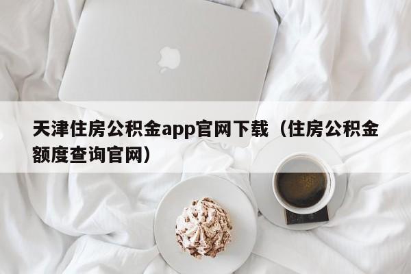 天津住房公积金app官网下载（住房公积金额度查询官网）