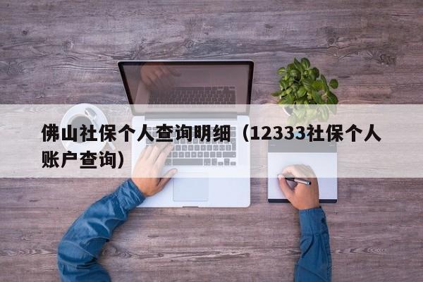 佛山社保个人查询明细（12333社保个人账户查询）