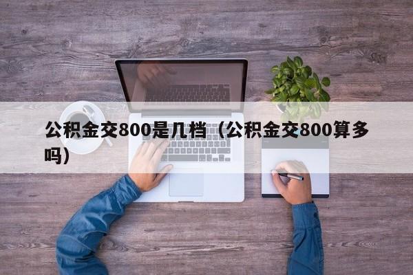 公积金交800是几档（公积金交800算多吗）