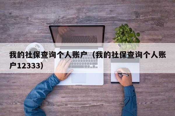 我的社保查询个人账户（我的社保查询个人账户12333）