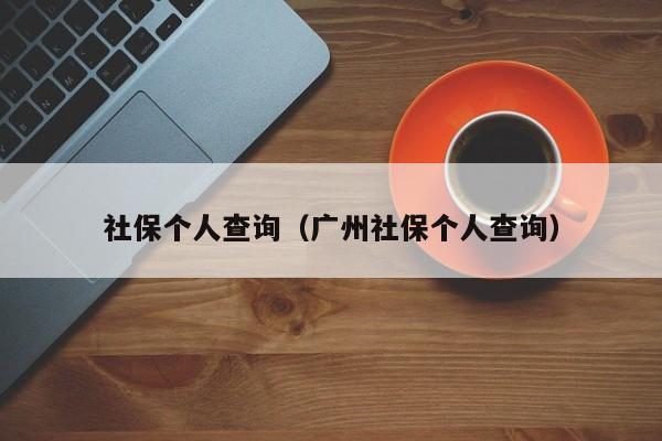 社保个人查询（广州社保个人查询）