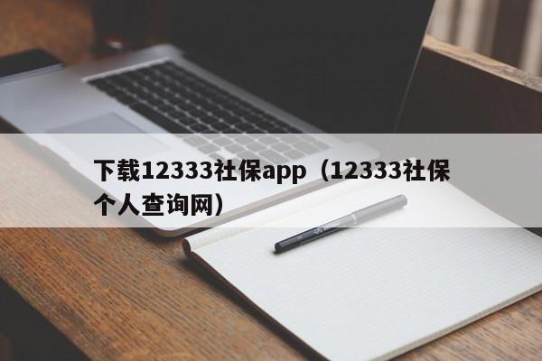 下载12333社保app（12333社保个人查询网）