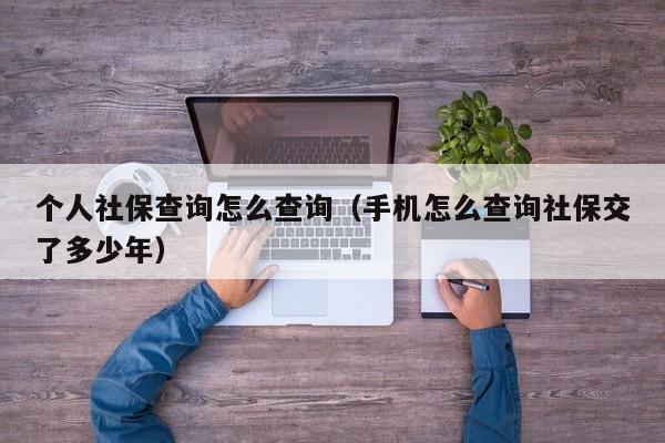 个人社保查询怎么查询（手机怎么查询社保交了多少年）