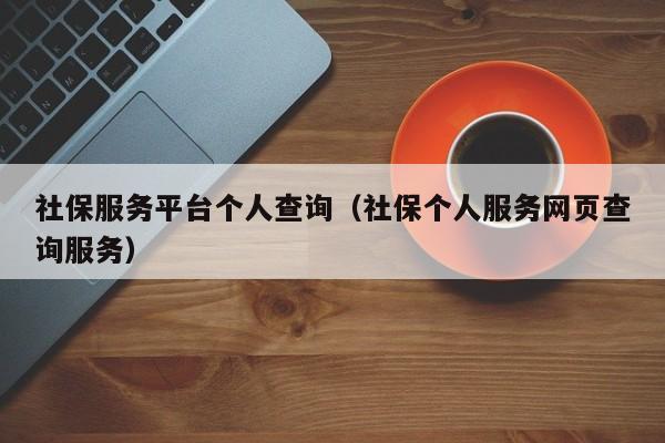 社保服务平台个人查询（社保个人服务网页查询服务）