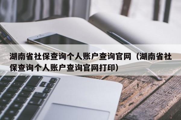 湖南省社保查询个人账户查询官网（湖南省社保查询个人账户查询官网打印）