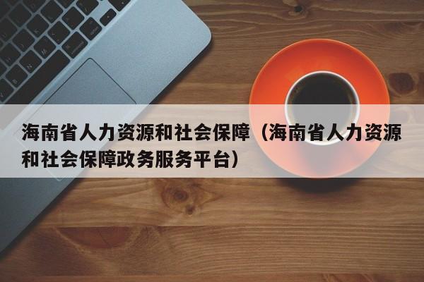 海南省人力资源和社会保障（海南省人力资源和社会保障政务服务平台）