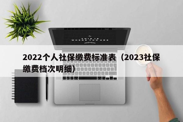 2022个人社保缴费标准表（2023社保缴费档次明细）