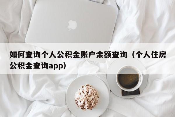 如何查询个人公积金账户余额查询（个人住房公积金查询app）