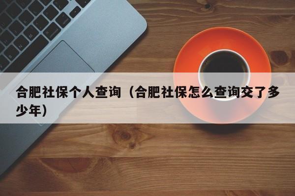 合肥社保个人查询（合肥社保怎么查询交了多少年）