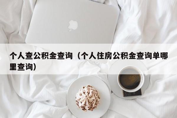 个人查公积金查询（个人住房公积金查询单哪里查询）