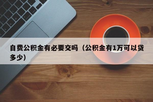 自费公积金有必要交吗（公积金有1万可以贷多少）