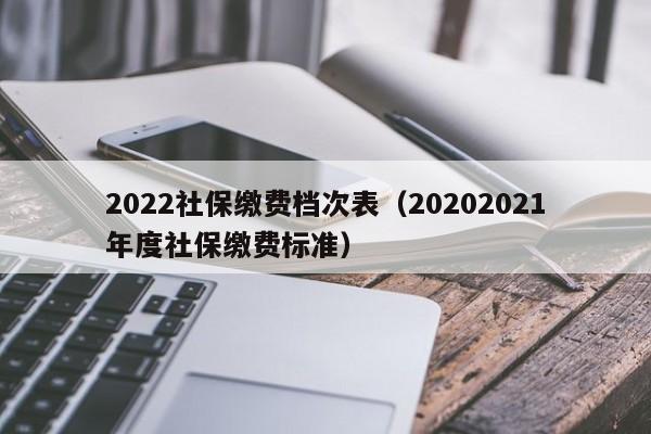 2022社保缴费档次表（20202021年度社保缴费标准）