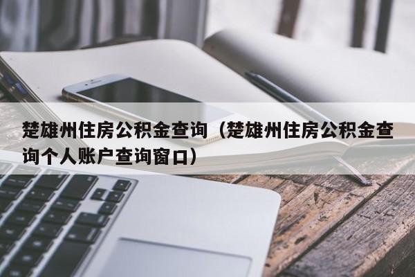 楚雄州住房公积金查询（楚雄州住房公积金查询个人账户查询窗口）