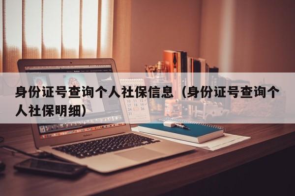 身份证号查询个人社保信息（身份证号查询个人社保明细）