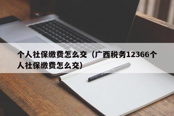 个人社保缴费怎么交（广西税务12366个人社保缴费怎么交）