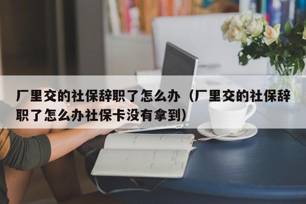 厂里交的社保辞职了怎么办（厂里交的社保辞职了怎么办社保卡没有拿到）