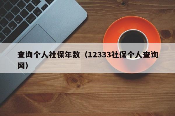 查询个人社保年数（12333社保个人查询网）