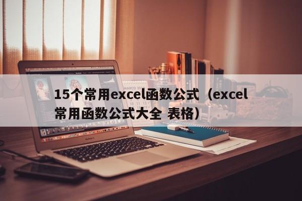 15个常用excel函数公式（excel常用函数公式大全 表格）