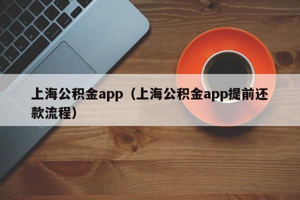 上海公积金app（上海公积金app提前还款流程）