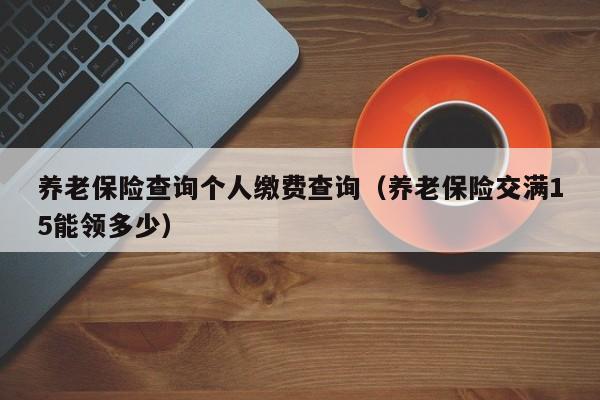 养老保险查询个人缴费查询（养老保险交满15能领多少）