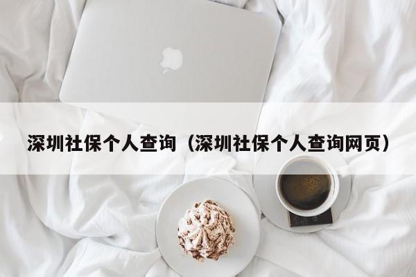 深圳社保个人查询（深圳社保个人查询网页）