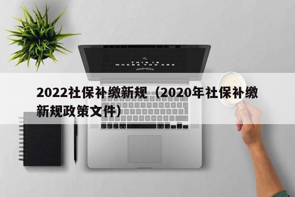 2022社保补缴新规（2020年社保补缴新规政策文件）