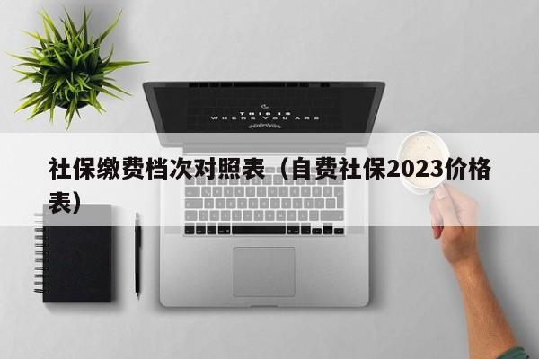 社保缴费档次对照表（自费社保2023价格表）