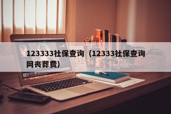 123333社保查询（12333社保查询网丧葬费）