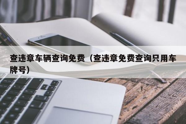 查违章车辆查询免费（查违章免费查询只用车牌号）