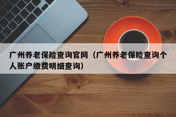 广州养老保险查询官网（广州养老保险查询个人账户缴费明细查询）