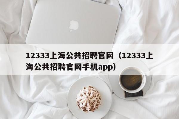 12333上海公共招聘官网（12333上海公共招聘官网手机app）