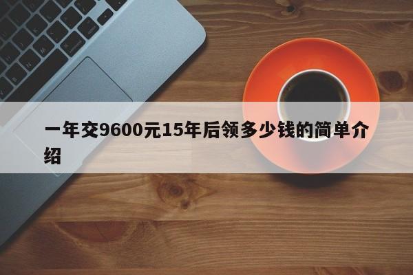 一年交9600元15年后领多少钱的简单介绍