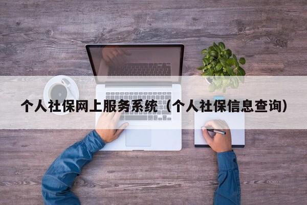 个人社保网上服务系统（个人社保信息查询）