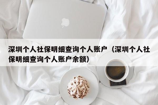 深圳个人社保明细查询个人账户（深圳个人社保明细查询个人账户余额）