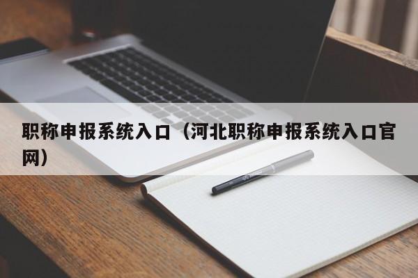 职称申报系统入口（河北职称申报系统入口官网）