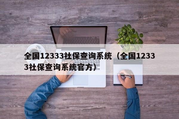 全国12333社保查询系统（全国12333社保查询系统官方）